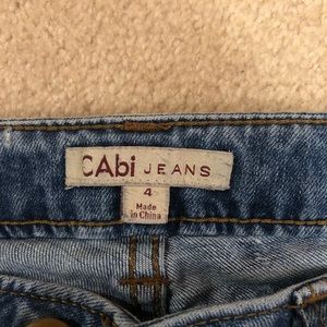 Cabi blue jeans, size 4